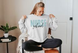 school nurse sweatshirt, school nurse gifts, school nurse shirt, registered nurse shirt, nurse appreciation, rn shirt nu