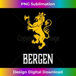 Bergen, Norway - Norge, Norwegian - Classic Sublimation PNG File - Rapidly Innovate Your Artistic Vision