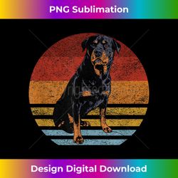 Rottweiler Dog-s Retro Style - Rottie Cool Cute Pet Doglover - Bespoke Sublimation Digital File - Craft with Boldness and Assurance