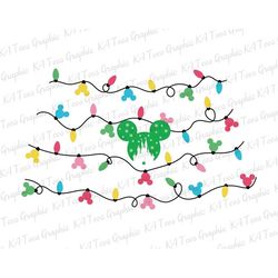 Merry Christmas PNG, Christmas Castle Png, Christmas Lights Png, Christmas Png, Christmas Mouse Png, Magical Kingdom Png