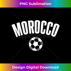 Morocco Soccer - Urban Sublimation PNG Design - Tailor-Made for Sublimation Craftsmanship