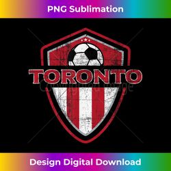Toronto Soccer Jersey - DISTRESSED Badge - Timeless PNG Sublimation Download - Reimagine Your Sublimation Pieces