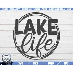 Lake life SVG  Instant download  Printable cut file  Lake shirt SVG Lake house decoration  Lake vacation svg  Boat decal