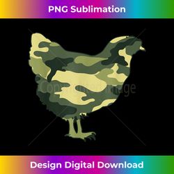 Military Chicken Camo Men Print US Hen Fowl Veteran Gift - Futuristic PNG Sublimation File - Channel Your Creative Rebel