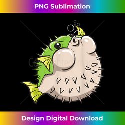 Funny Puffer Fish Pufferfish Blowfish Balloonfish - Edgy Sublimation Digital File - Spark Your Artistic Genius
