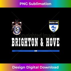 Brighton Hove SportsSoccer Jersey Tee Flag Football Tank Top - Artisanal Sublimation PNG File - Crafted for Sublimation Excellence