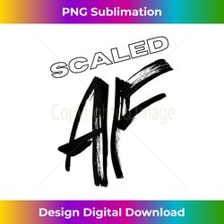 Scaled AF Tank Top - Chic Sublimation Digital Download - Elevate Your Style with Intricate Details