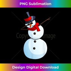 Christmas snowman dab tshirt - Classic Sublimation PNG File - Craft with Boldness and Assurance