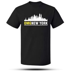 New York T-shirt Men T Shirt Graphic Tee Short Sleeve Tops