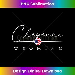 Cheyenne, Wyoming - Vibrant Sublimation Digital Download - Elevate Your Style with Intricate Details
