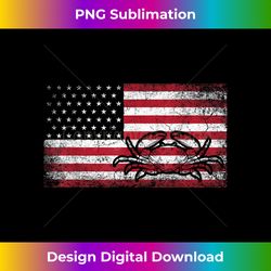 Crab Fisherman American Flag 4th of July Men Dad Gift - Minimalist Sublimation Digital File - Crafted for Sublimation Excellence