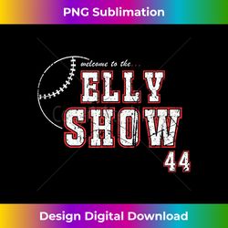 elly de la cruz - the elly show - cincinnati baseball tank top - edgy sublimation digital file - crafted for sublimation excellence