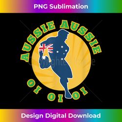 Australia Rugby, Wallabies Aussie Aussie Aussie Oi Oi Oi - Urban Sublimation PNG Design - Animate Your Creative Concepts
