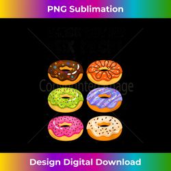 Donut Check Out My Six Pack Donut Funny Gym - Artisanal Sublimation PNG File - Pioneer New Aesthetic Frontiers