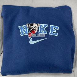 Nike Maine Black Bears Embroidered Sweatshirt, NCAA Embroidered Sweater, Maine Black Bears Shirt, Unisex Shirt