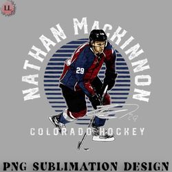 Hockey PNG Nathan MacKinnon Colorado Emblem