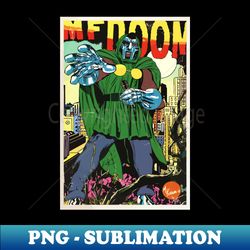 MF DOOM - PNG Transparent Sublimation File - Perfect for Sublimation Art