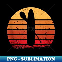 Stand Up Paddleboarding Retro - Vintage SUP Design - PNG Transparent Sublimation File - Unlock Vibrant Sublimation Designs