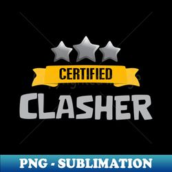 Clasher - PNG Transparent Digital Download File for Sublimation - Spice Up Your Sublimation Projects