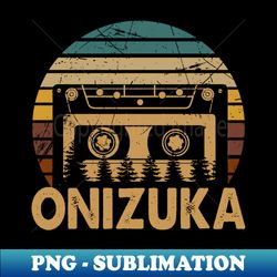 Classic Anime Circle Onizuka Proud Name Funny Cassette - Exclusive Sublimation Digital File - Bold & Eye-catching