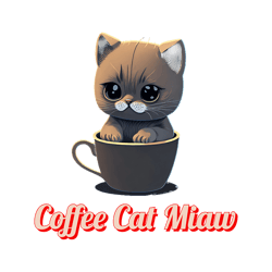 Coffee Cat Miaw