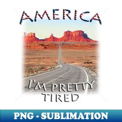 America - Arizona - road to Monument Valley - Exclusive PNG Sublimation Download - Bring Your Designs to Life