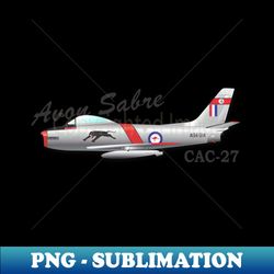 CAC-27 Avon Sabre - High-Quality PNG Sublimation Download - Enhance Your Apparel with Stunning Detail