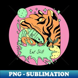 Eat Fish - Instant Sublimation Digital Download - Perfect for Personalization