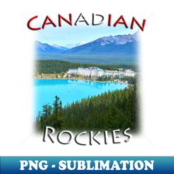 Canadian Rockies - Lake Louise - Creative Sublimation PNG Download - Perfect for Personalization