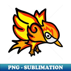 The fire flame bird - Sublimation-Ready PNG File - Transform Your Sublimation Creations