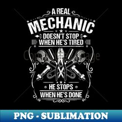 Mechanic Repairman Mechanist Mechanician Fitter - Trendy Sublimation Digital Download - Spice Up Your Sublimation Projects