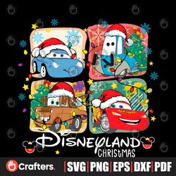 Disneyland Christmas Pixar Cars PNG