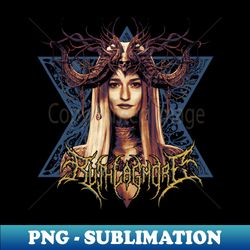 Black Metal Ruth Langmore - Vintage Sublimation PNG Download - Spice Up Your Sublimation Projects