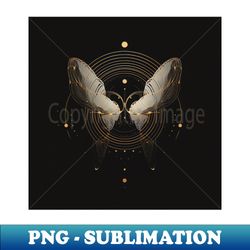 galaxy butterfly - premium png sublimation file - unleash your creativity