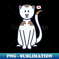 I Love My Cat - High-Resolution PNG Sublimation File - Add a Festive Touch to Every Day