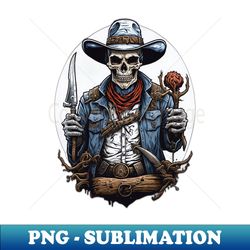 Skull Man T-Shirt - Embrace the Edgy Elegance - PNG Transparent Digital Download File for Sublimation - Defying the Norms