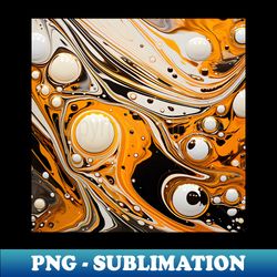 Golden Swirls Abstract Elegance - Elegant Sublimation PNG Download - Unleash Your Creativity