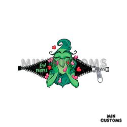 Funny Ew People Grinchmas PNG
