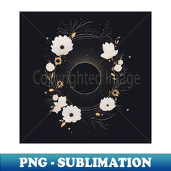 galaxy flowers - exclusive sublimation digital file - unlock vibrant sublimation designs