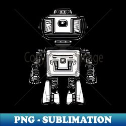 Robot Buddy - Modern Sublimation PNG File - Defying the Norms