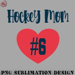 Hockey PNG Hockey Mom Heart 6
