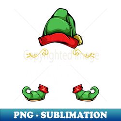 The Bearded Elf Family Christmas Matching Winter Snow Funny - High-Quality PNG Sublimation Download - Bring Your Designs to Life