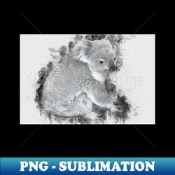 Koala Bear Wild Animal Forest Jungle Australia - Sublimation-Ready PNG File - Stunning Sublimation Graphics