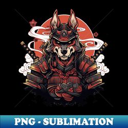 samurai dog - High-Resolution PNG Sublimation File - Unleash Your Creativity