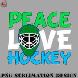 Hockey PNG Peace Love Hockey