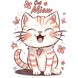 Miaw! Show your love for cats with our Cat Miaw