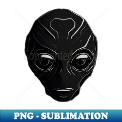Ancient Alien Head - Modern Sublimation PNG File - Spice Up Your Sublimation Projects