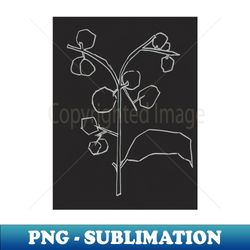 Fruit Branch - Digital Sublimation Download File - Enhance Your Apparel with Stunning Detail