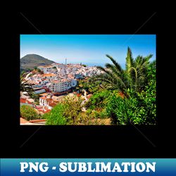 Frigiliana Andalucia Costa Del Sol Spain - Special Edition Sublimation PNG File - Add a Festive Touch to Every Day