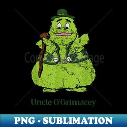 uncle o'grimacey irish st. patrick's day fast food graphic - png transparent sublimation file - unleash your creativity